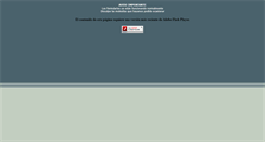 Desktop Screenshot of hotelplaya.com.ar